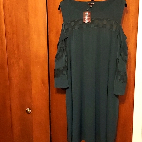 Nina Leonard Swing Dress - Picture 2 of 10